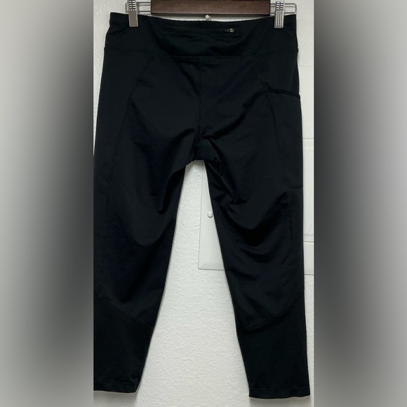 NIKE DRI-FIT Women’s Black Leggings with Moisture-Wicking Fabric Sz M - Picture 2 of 13